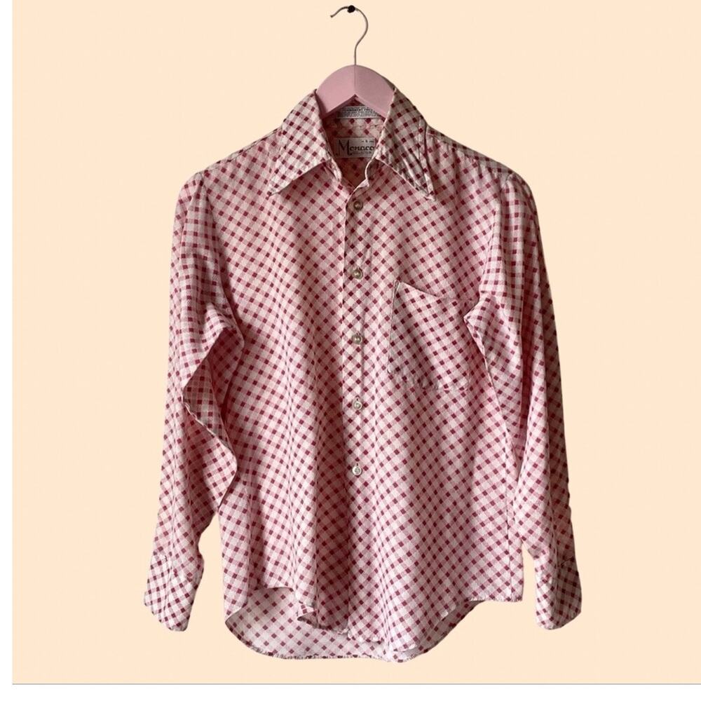 Vintage Monaco Collection Button Down Shirt Size Small